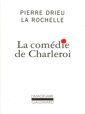 cover image of La comédie de Charleroi